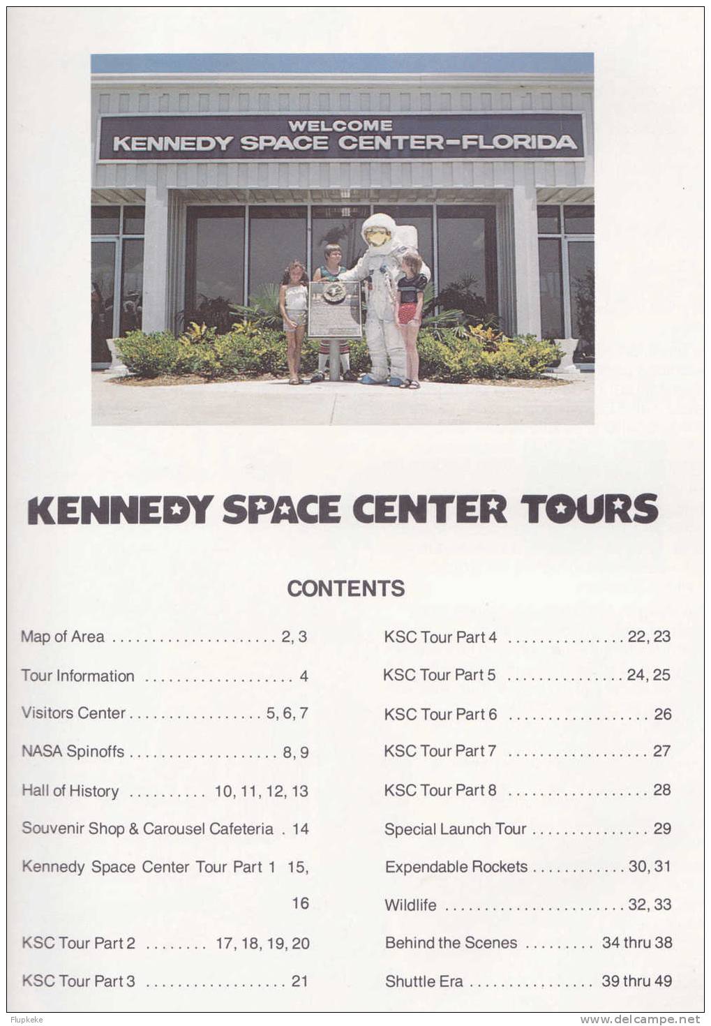 Kennedy Space Center Tours Book Orlando Florida 1981 Espace - Sterrenkunde