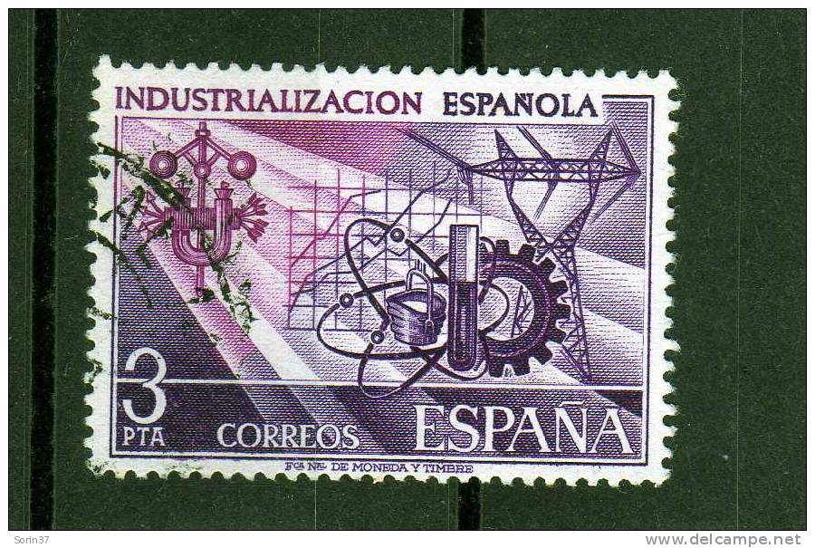 España  Año 1975  Yvert Nr.1938  Sello Usado  Industrializacion Española - Usados