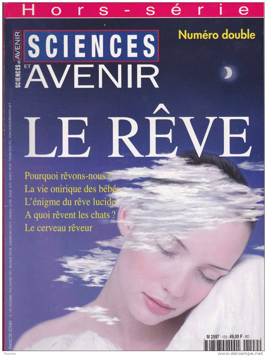 Science Et Avenir Hs 109 Décembre-janvier 1997 Le Rève Pourquoi Rèvons-nous? - Science