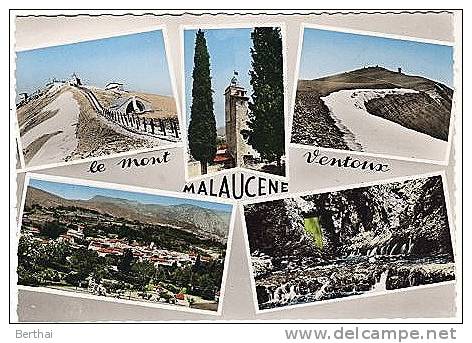 CPM 84 MALAUCENE Et Le MONT VENTOUX - Multivues - Malaucene