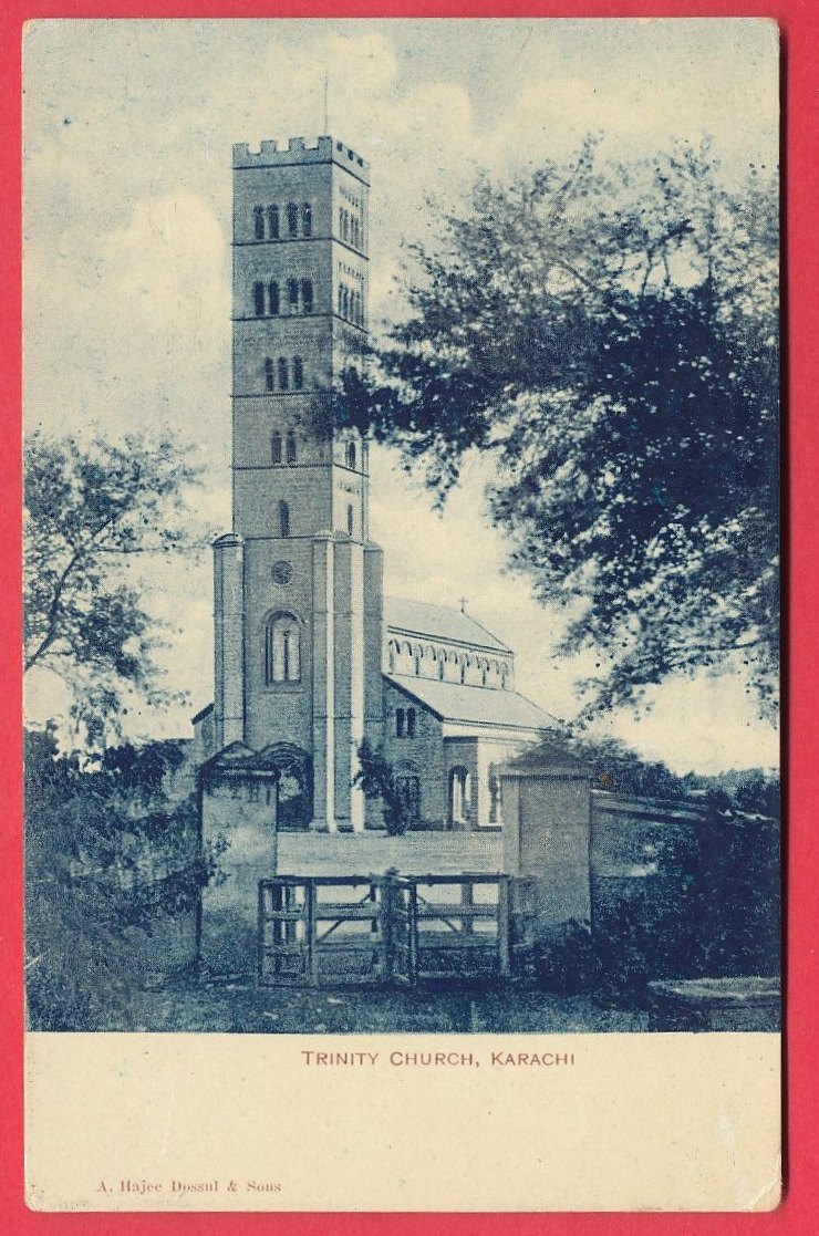 Pakastan Karachi Trinity CHURCH Vintage View - Pakistán