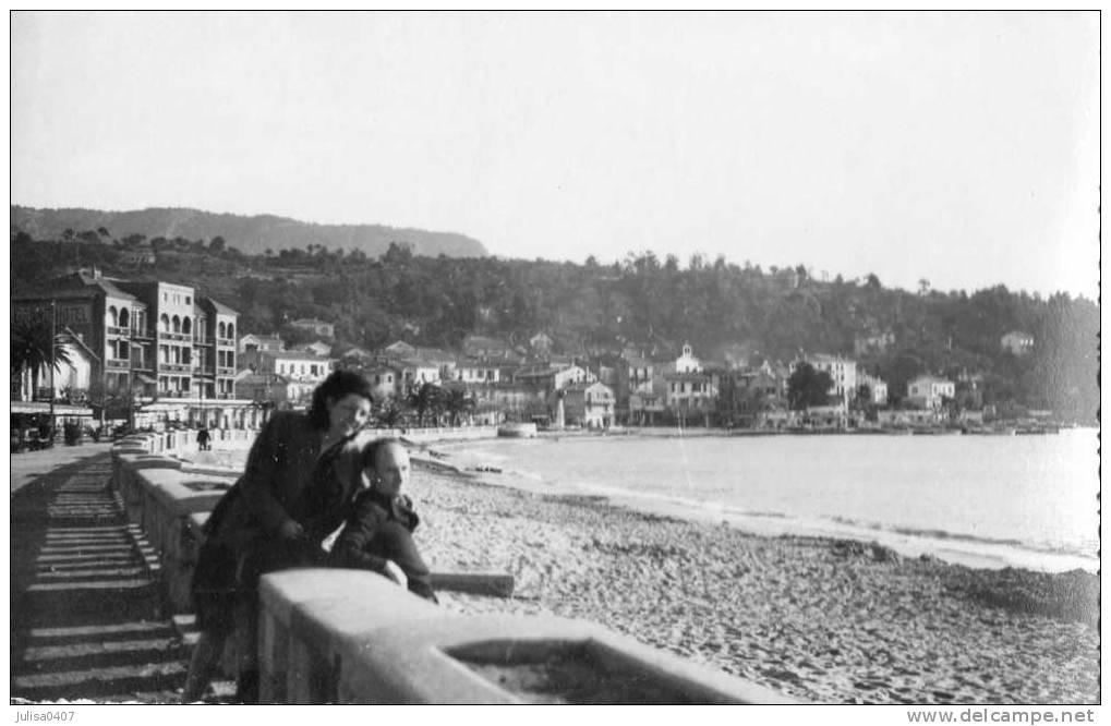 LE LAVANDOU (83) Carte Photo Bord De Mer Animation - Le Lavandou