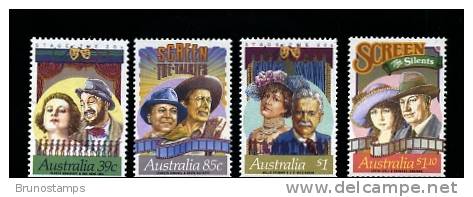 AUSTRALIA - 1989  STAGE AND SCREEN  SET  MINT NH - Mint Stamps