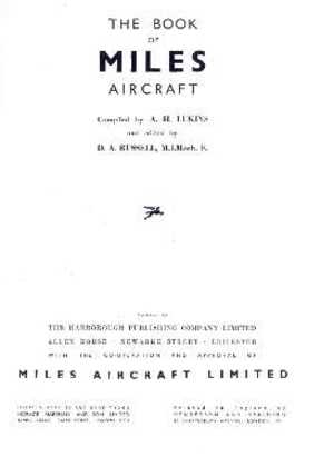 The Book Of Miles Aircraft - Ejército Británico