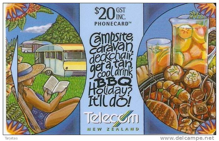 TARJETA DE NUEVA ZELANDA DE VACACIONES (PUZZLE) - New Zealand