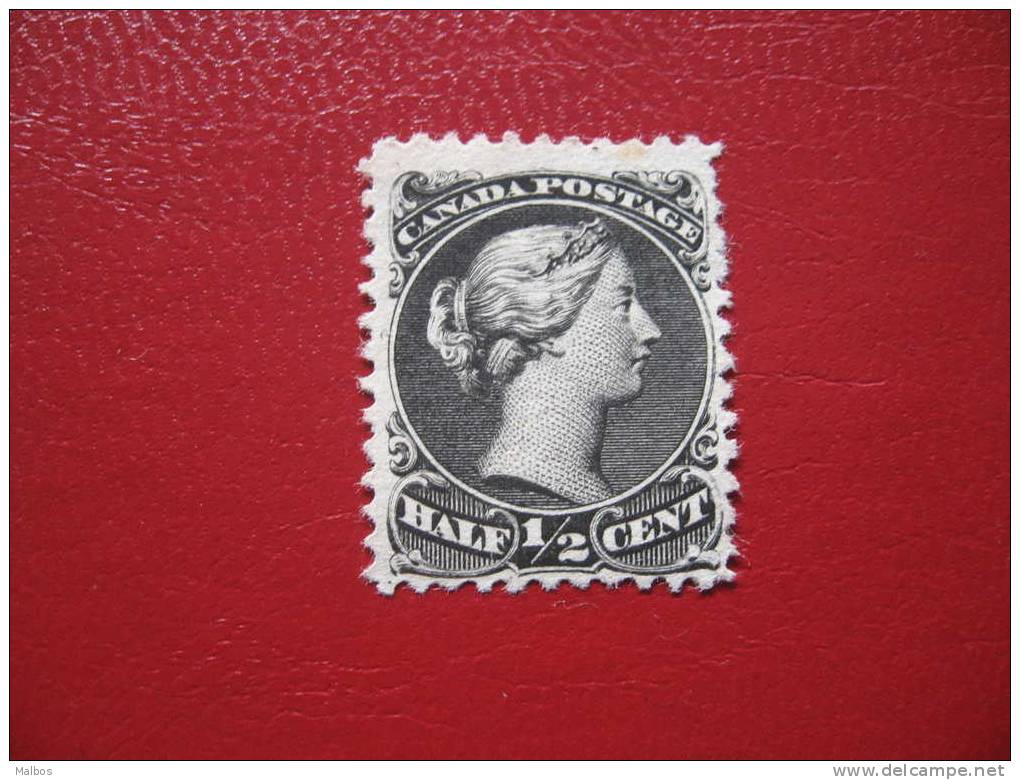 CANADA 1868-90 (*) Y&T N° 17A - Perfo 12 - Sans Gomme - Without Glue - Ottawa Printing - Ongebruikt