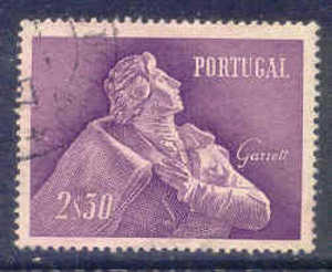 ! ! Portugal - 1957 Almeida Garrett 2$30 - Af. 828 - Used - Used Stamps