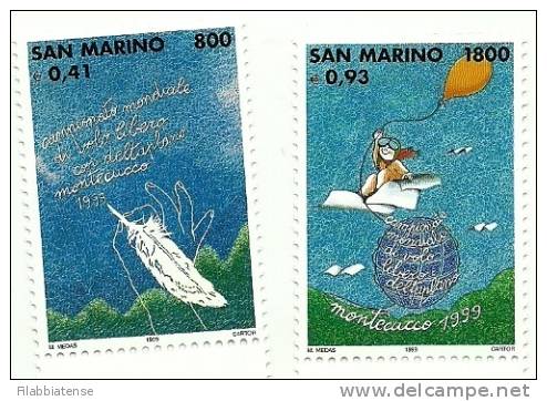 1999 - 1669/70 Volo Libero   ++++++ - Unused Stamps