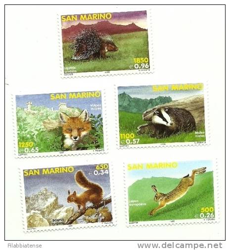 1999 - 1683/87  Fauna   ++++++ - Neufs