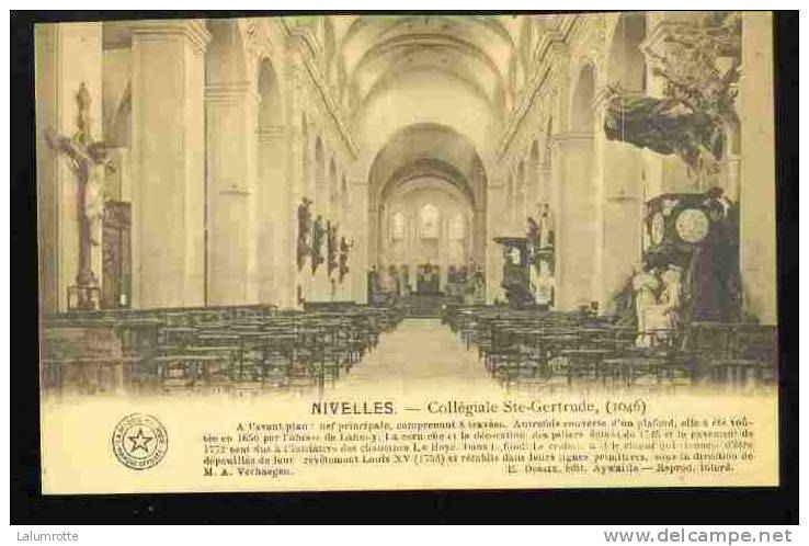 Nivelles. B9. Collégiale Ste-Waudru - Nivelles