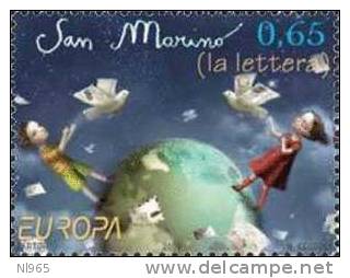 REPUBBLICA DI SAN MARINO - ANNO 2008 - EUROPA ? "La Lettera" - ** MNH - Neufs