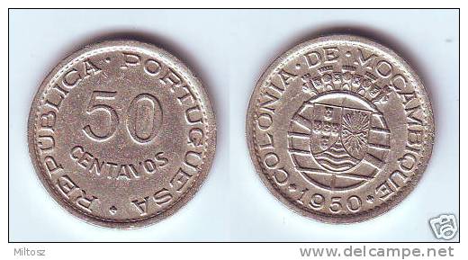 Mozambique 50 Centavos 1950 - Mozambique