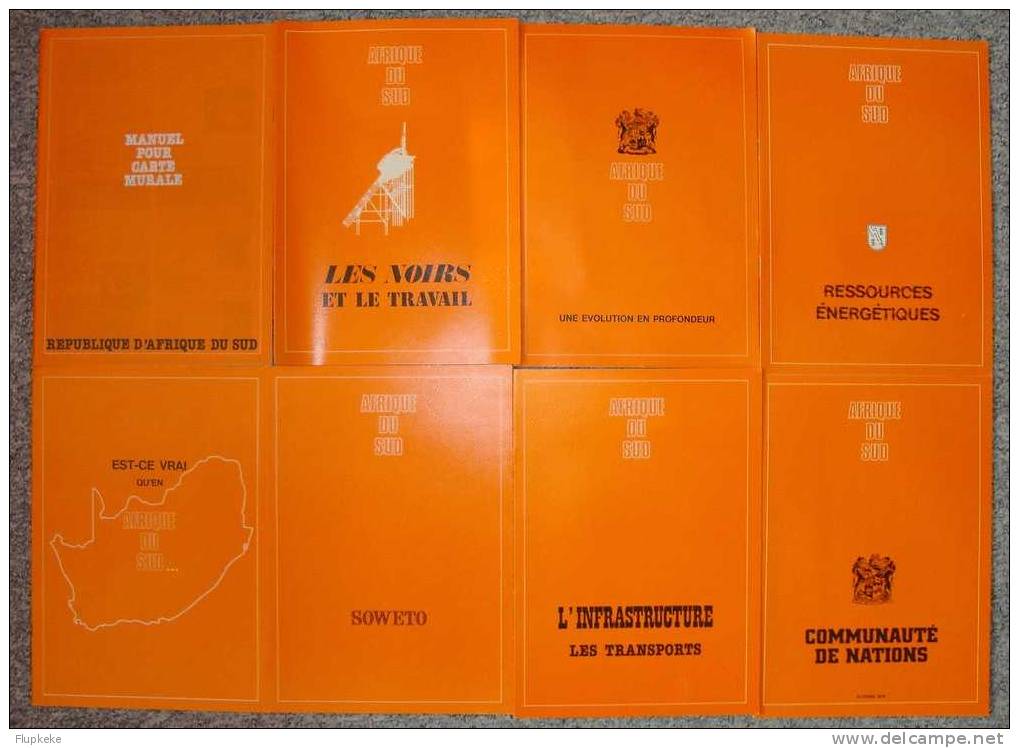 Lot De Documentation Touristique, Historique, Culturelle Sur L`Afrique Du Sud 1977-1978 En Français - Afrique