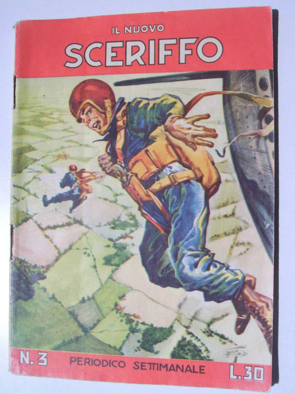 TORELLI - IL NUOVO SCERIFFO N. 3 -  Copertina Di TACCONI - 1957 - OTTIMO - ORIGINALE - Classici 1930/50