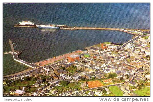 STRANRAER Airviews Ltd PCd.- Fine Aerial View Of  Harbour & Town -WIGTOWNSHIRE - Dumfries & Galloway - Wigtownshire