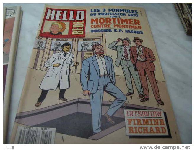 Tintin Hello Bd : Année 1990 : N°5 Couverture Blake Et Mortimer - Tintin