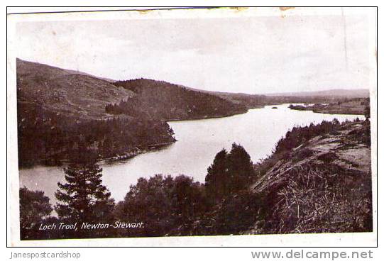 LOCH TROOL - NEWTON STEWART  - WIGTOWNSHIRE - Dumfries & Galloway - SCOTLAND - Wigtownshire