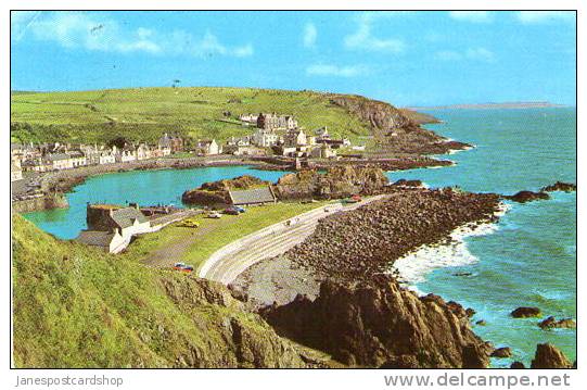 PORTPATRICK Long View Of TOWN & HARBOUR - WIGTOWNSHIRE - Dumfries & Galloway - SCOTLAND - Wigtownshire