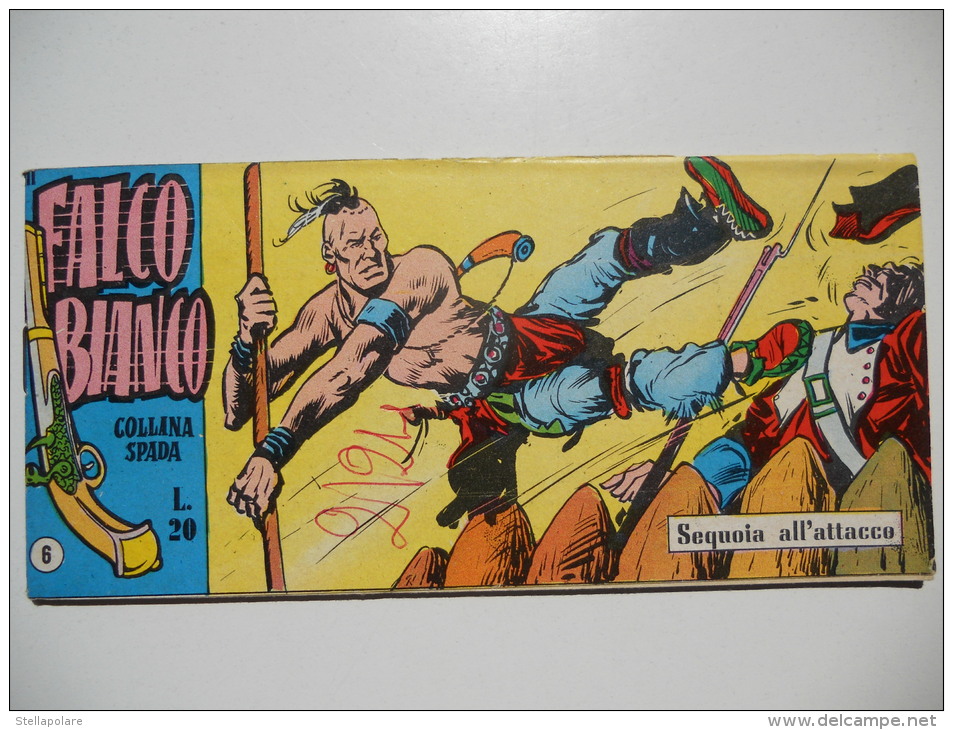 LOTTO 3 STRISCE ORIGINALI FALCO BIANCO - COLLANA SPADA - Foto Dentro - Comics 1930-50