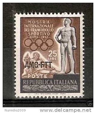 1952 TRIESTE A SPORTIVO MNH ** - VR6592 - Nuovi