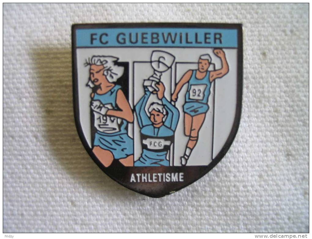 Pins Du FC GUEBWILLER, Section Atlétisme - Athletics