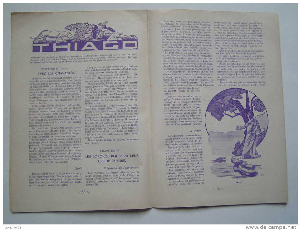 Revue JEUNESSE ET MISSION N° 3 De Mars 1930 Avec Dessins à La Plume - Religion & Esotericism