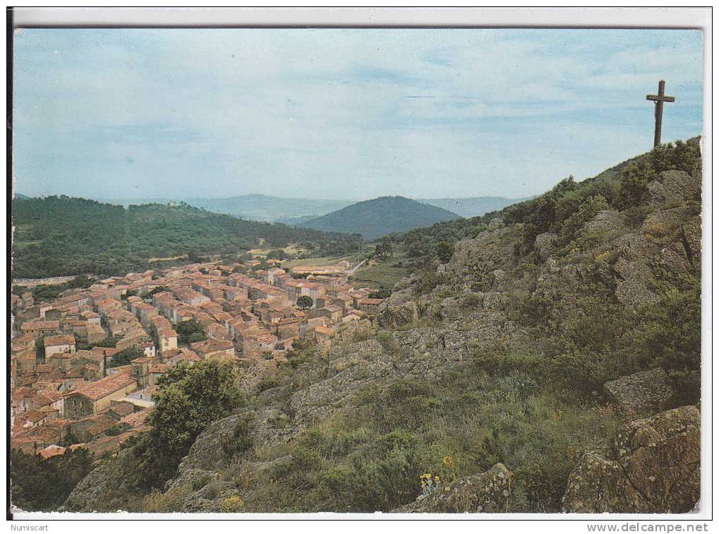 La Garde-freinet...vue Générale De La Ville...la Croix... - La Garde Freinet