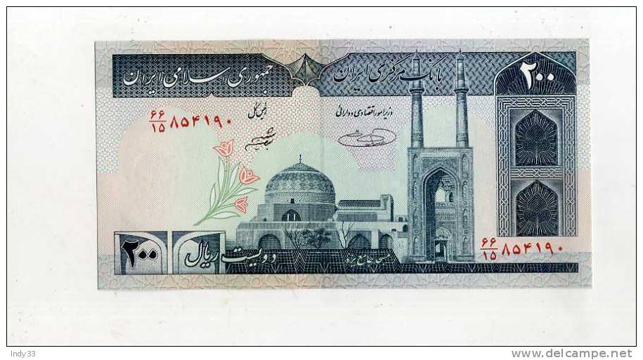 - ISLAMIC REPUBLIC OF IRAN . 200 R. - Irán