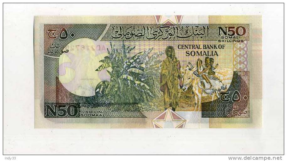 - SOMALIE . N50 SH.  1991 - Somalie