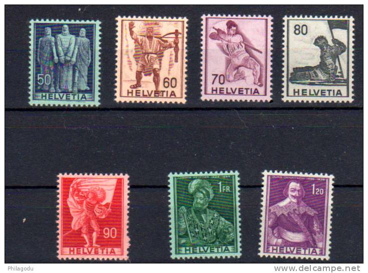Série Historique, 358 / 364 Xx, Cote 54,50 € - Unused Stamps