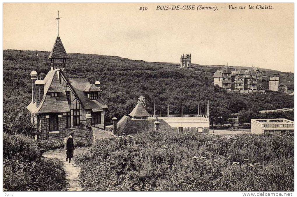 BOIS DE CISE  -  Vue Sur Les Chalets - Bois-de-Cise