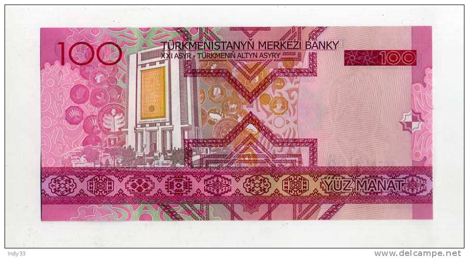 - TURKMENISTAN . 100 M.  2005 - Turkmenistan