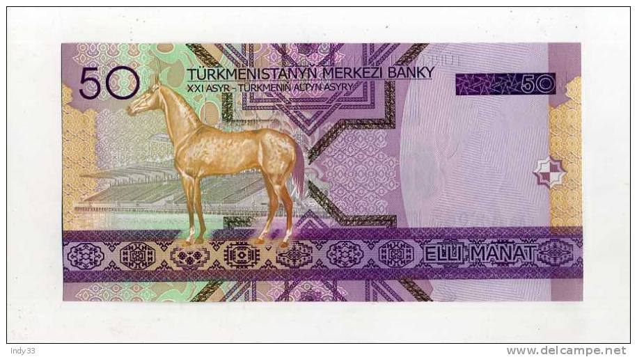 - TURKMENISTAN . 50 M.  2005 - Turkmenistan