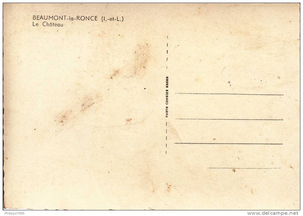 Beaumont-la-Ronce - Le Château - Beaumont-la-Ronce