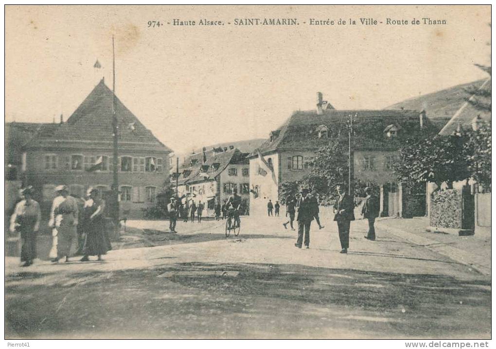 Entrée De La Ville- Route De THANN - Saint Amarin