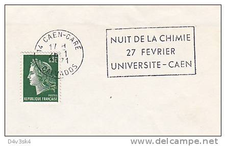 1971 France 14 Calvados Caen Chimie Physique Electrochimie Chemistry Physics Electrochemistry Chimica Fisica Quimica - Chimica