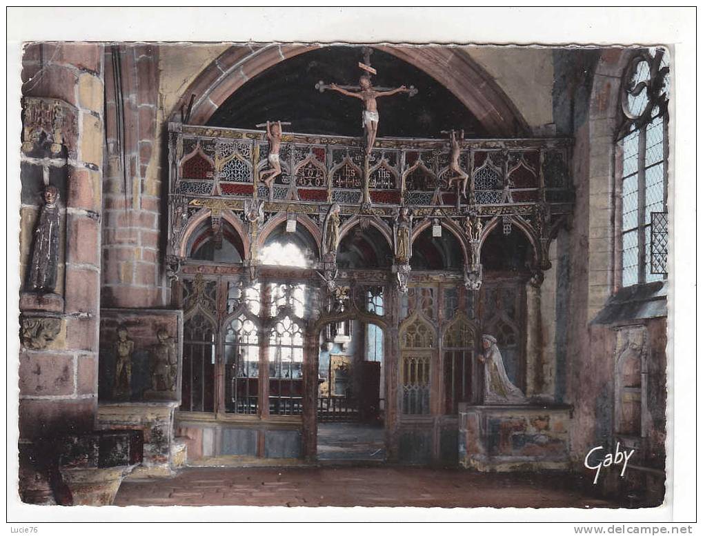 LA FAOUET  -  Chapelle SAINT FIACRE - Le Julé En Bois Sculpté - La Peinture De  1627 Et  1868 - N° 27 - Faouët