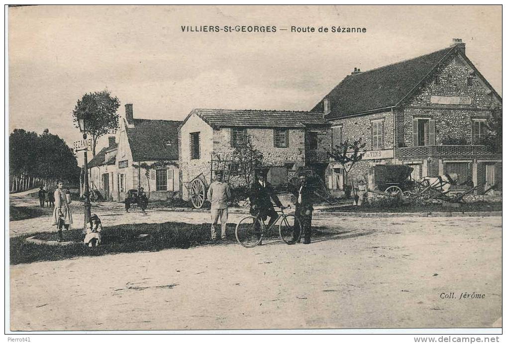 Route De Sézanne - Villiers Saint Georges