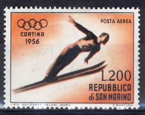 1955 COMPLETE SET MH * - Luchtpost