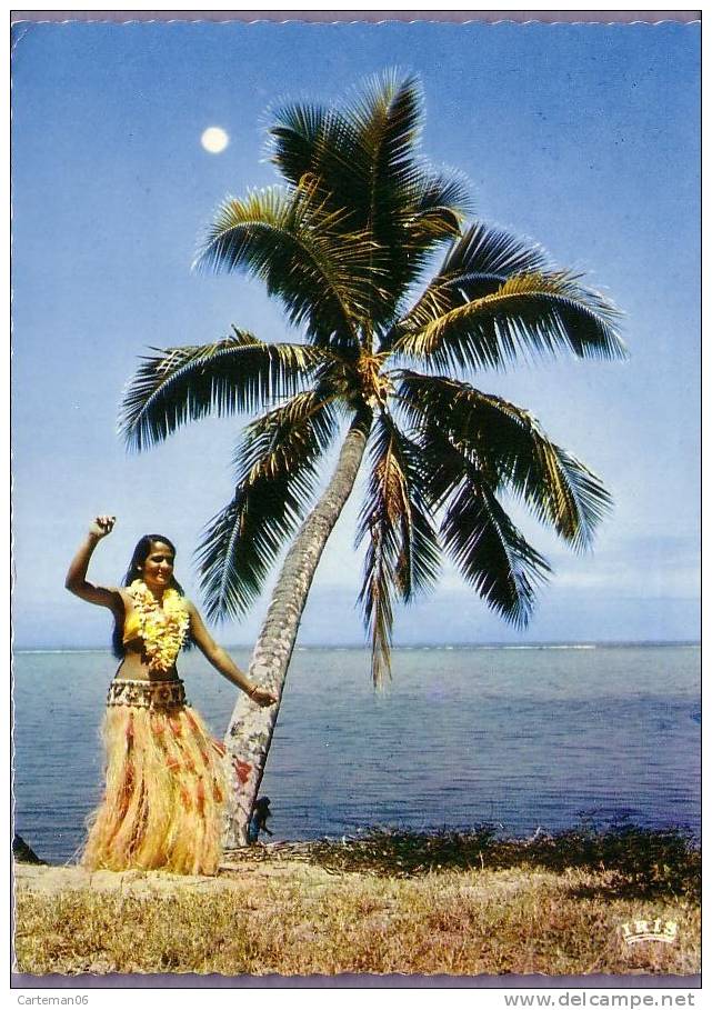 Tahiti - Danseuse Sur La Plage - Polynésie Française