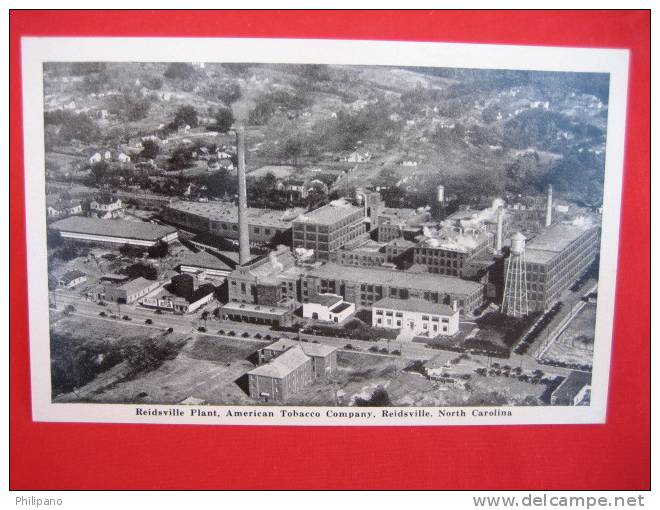 Reidsville NC Reidsville Plant American Tobacco Company  Aerial View - Andere & Zonder Classificatie