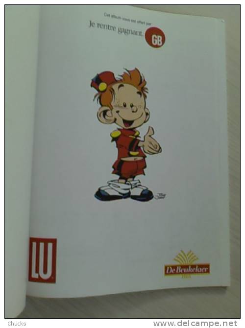 Le Petit Spirou Mais Qu'est-ce Que Tu Fabriques ? BD Publicitaire Biscuit Lu De Beukelaer Offert Par GB. - Petit Spirou, Le