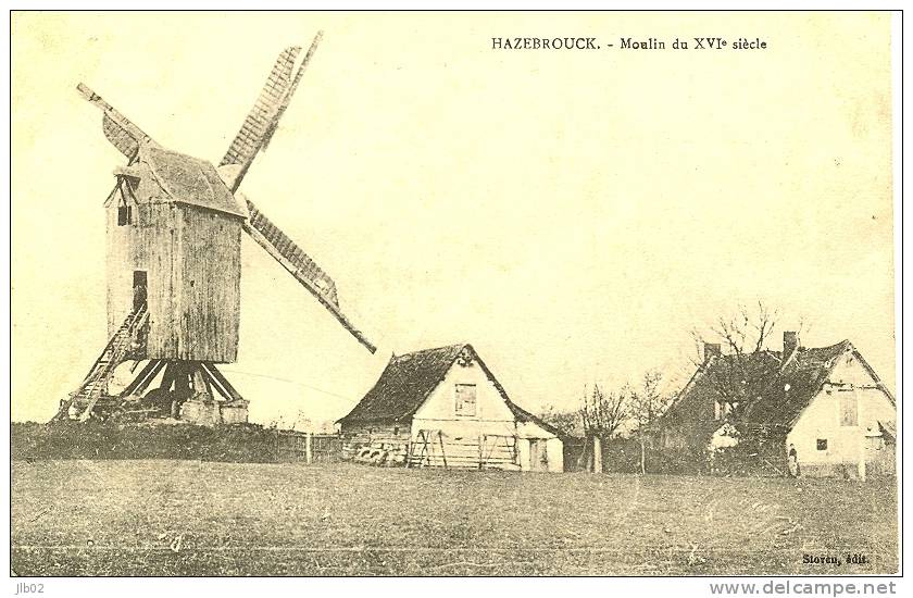 - Hazebrouck - Moulin Du XVIe Siècle - Hazebrouck