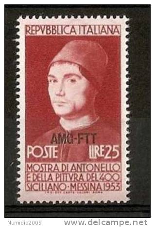 1953 TRIESTE A ANTONELLO MNH ** - VR6732 - Neufs