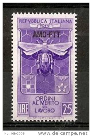 1953 TRIESTE A MERITO LAVORO MNH ** - VR6739 - Neufs