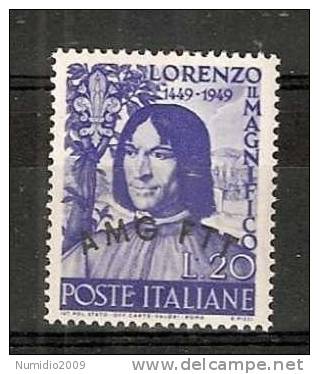 1949 TRIESTE A MAGNIFICO VARIETà MNH ** - VR6752 - Neufs