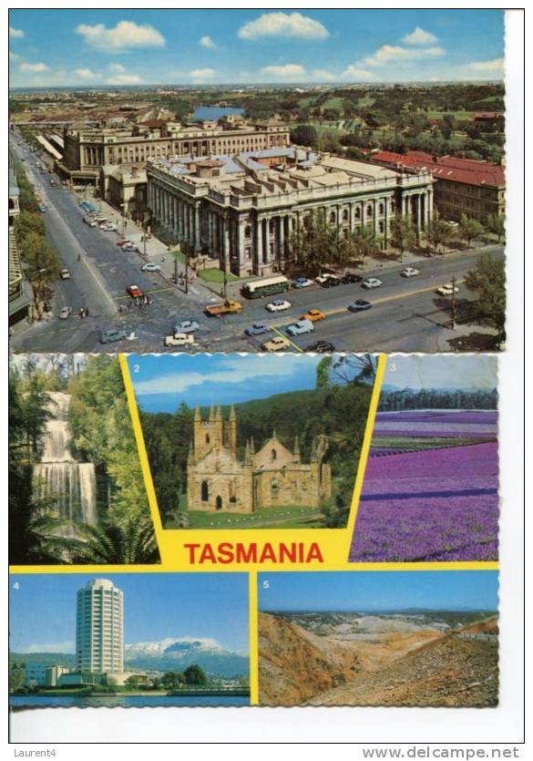 (0420) - 2 Casino Postcard - Carte Postale De Casino - Hobart & Adelaide - Casinos