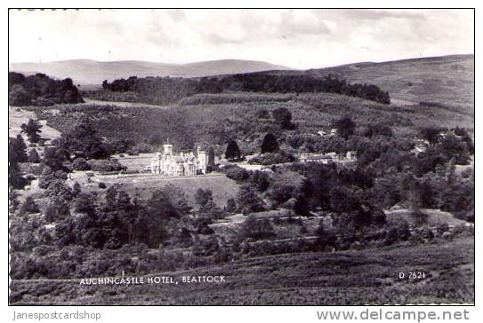 AUCHINCASTLE HOTEL - Beattock - REAL PHOTO - Dumfriesshire - Dumfrieth & Galloway -SCOTLAND - Dumfriesshire