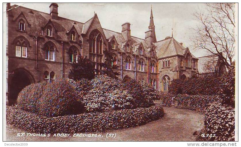 Z5774 England St Thomas Abbey Erdington Not Used 1938 PPC Good Shape - Other & Unclassified