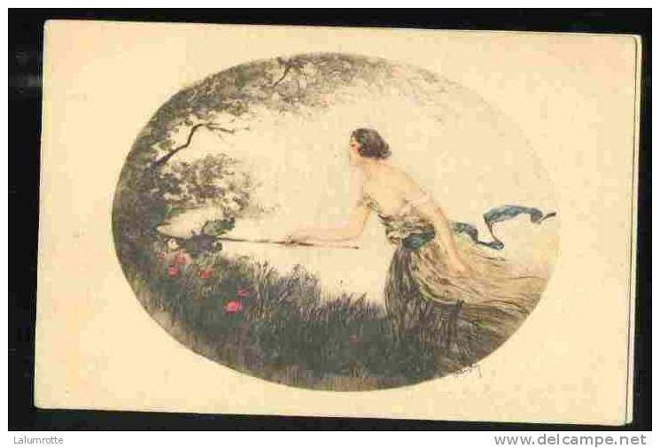 Hardy Florence. A5. Femme à La Chasse Aux Papillons. - Hardy, Florence